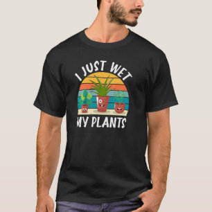 T-shirt Jardinage Drôle Jardinier Amateur de Plantes Je Vi