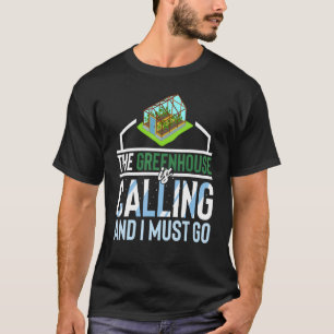 T-shirt Jardinage en serre plante jardinier débutant petit
