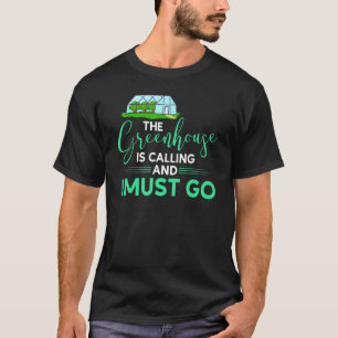 T-shirt Jardinage en serre plante jardinier débutant petit