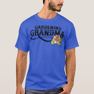 T-shirt jardinage grand-mère