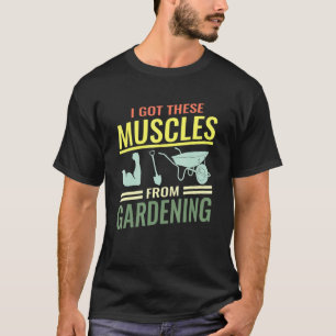 T-shirt Jardinage Jardin Jardinier Plantes Aménagement Mus