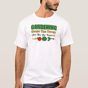 T-shirt Jardinage meilleur marché que la thérapie