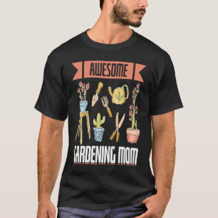 T-shirt Jardinage pour maman jardinier aménagement de jard