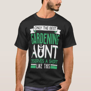 T-shirt Jardinage pour tante de jardinier aménagement pays