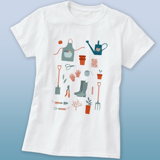 T-shirt Jardinage vintage