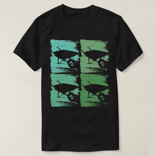 T-shirt Jardinier à roues 2 (Design devant)