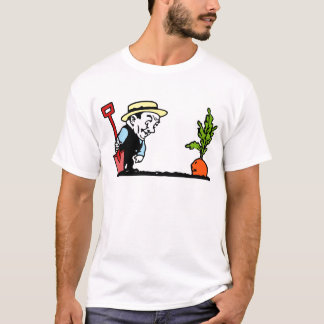 T-shirt Jardinier avec la carotte