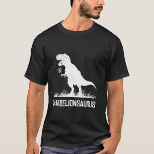 T-shirt Jardinier DANDELION SAURUS Pissenlit Drôle Dandeli