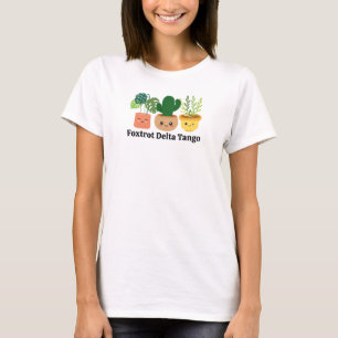 T-shirt Jardinier de plantes politiques féministe anti-Tru