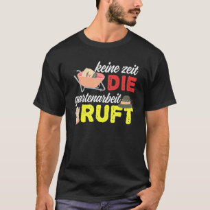 T-shirt Jardinier et conception de jardinage pour jardinie