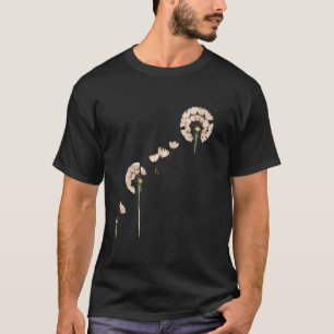 T-shirt Jardinier Positivité Pissenlit Drôles de Pissenlit