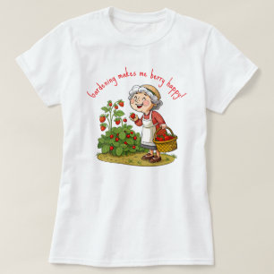 T-shirt Jardinier Très Heureux aux Fruits