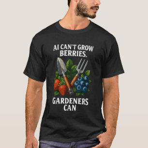 T-shirt Jardinier Vs. L'intelligence artificielle Le jardi