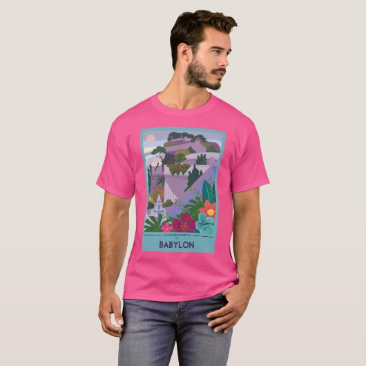 T-shirt Jardins De Babylone (Devant entier)