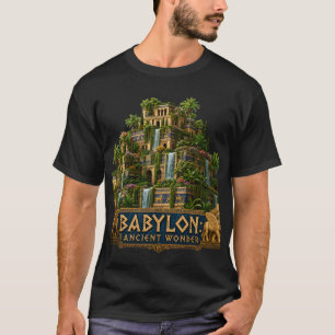 T-shirt Jardins suspendus de Babylone antique Merveille du