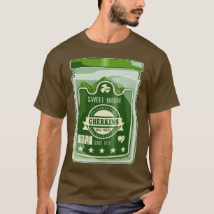 T-shirt Jarre à cornichons verts