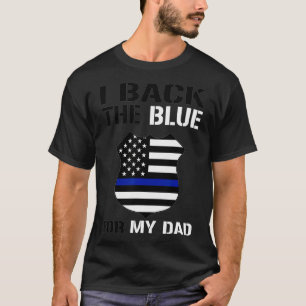T-shirt J'Arrive Le Bleu Pour Mon Père