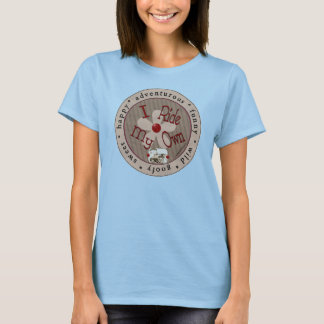 T-shirt J'Arrive Moi-Même - Cercle (Red Ringer)