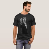 T-shirt Jarvis Cocker Classic Outline V Sign Artwork High  (Devant entier)
