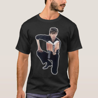T-shirt Jarvis Cocker The Body Outline Artwork Clear Backg