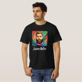 T-shirt Jason Kelce : Inspirer sur le terrain et en dehors (Devant entier)