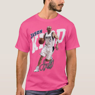 T-shirt Jason Kidd Basketball Legend Signature Ret Vintage