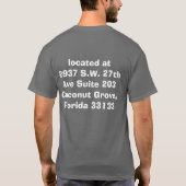 T-shirt Jason Warshofsky,… (Dos)