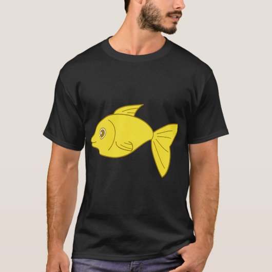 T-shirt jaune (Devant)