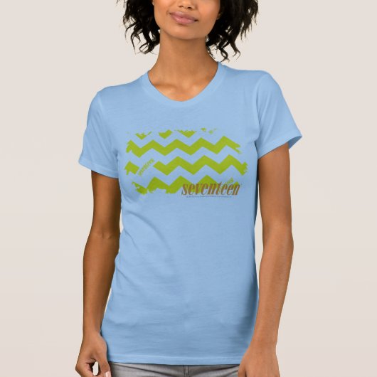 T-shirt Jaune 2 de zigzag (Devant)
