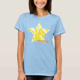 T-shirt Jaune 3 de zèbre