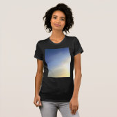 T-shirt Jaune au bleu (Devant entier)
