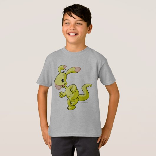 T-shirt Jaune Blumaroo (Devant entier)