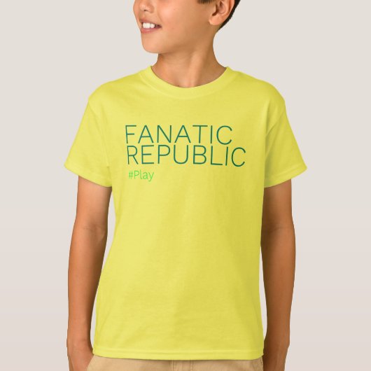 T-shirt jaune citron (Devant)