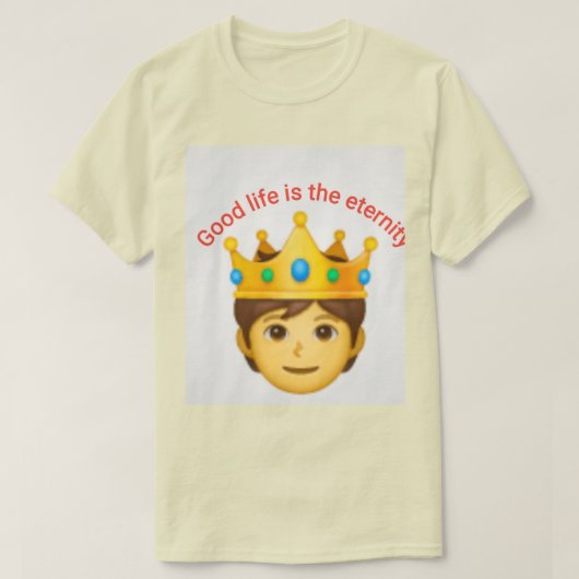 T-shirt jaune clair (Design devant)