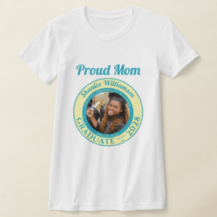 T-shirt Jaune Clair Photo Moderne Fière Maman pour