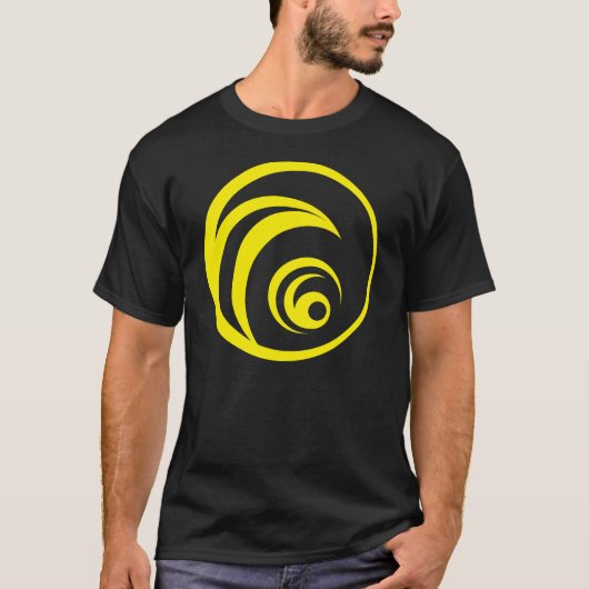 T-shirt Jaune classique de Bombora (Devant)