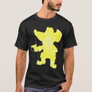 T-shirt Jaune de cowboy