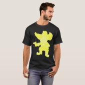 T-shirt Jaune de cowboy (Devant entier)