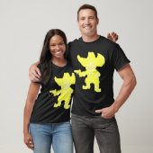 T-shirt Jaune de cowboy (Unisexe)