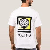 T-shirt Jaune de Flèche-Cerveau (Dos)