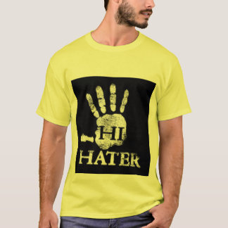T-shirt jaune de haineux