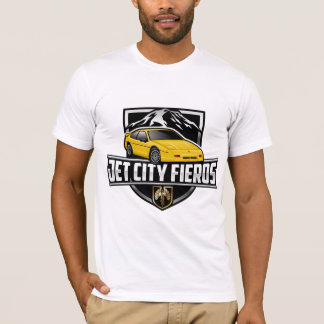 T-shirt jaune de JCF GT