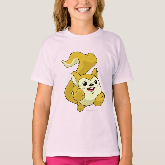 T-shirt Jaune de Meerca (Devant)