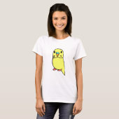 T-shirt jaune de perruche (Devant entier)
