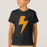 Jaune d'énergie tonnerre Imprimé