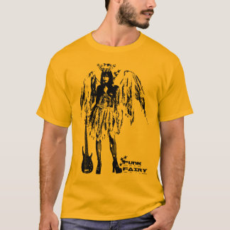 T-shirt Jaune fait sur commande de couleur de style