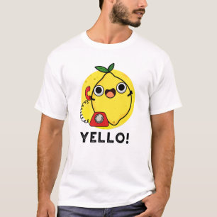 T-shirt Jaune Funny Pun de citron jaune