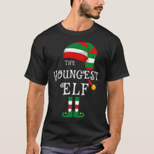 T-shirt Jaune Jaune Elfe Famille de Noël Correspondant Pyj