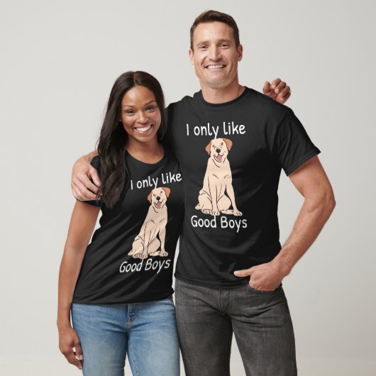 T-shirt Jaune Labrador Retriever Lab Chien J'Aime Que Bien (Unisexe)