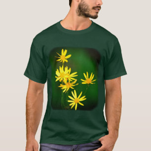 T-shirt Jaune marguerite Fleur sauvage nature florale